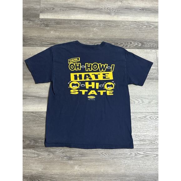 Vintage Smack Talk OSU Ohio State University College Shirt Funny - Men’s Large - Picture 6 of 7